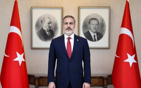 Hakan Fidan üç ölkədən olan həmkarı ilə Rusiya-Ukrayna müharibəsindən danışıb