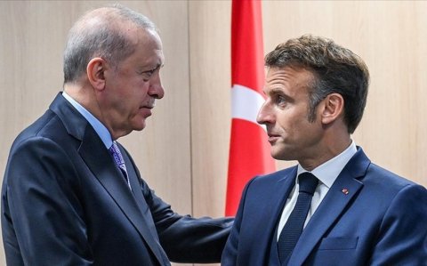 Ərdoğan Makronla Azərbaycan və Ermənistan arasındakı Vaşinqton sammitini müzakirə edib -