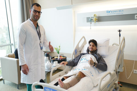 “Qarabağ”ın oyunçusu Kadinin ayağı sınıb