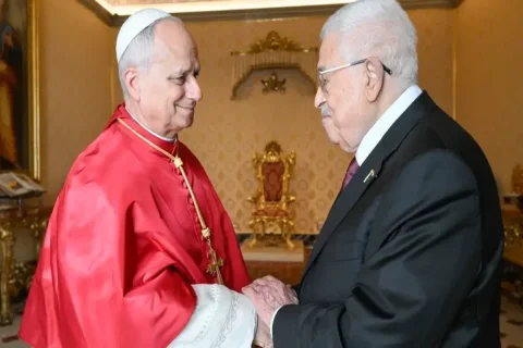 Mahmud Abbas Roma Papası ilə görüşdü