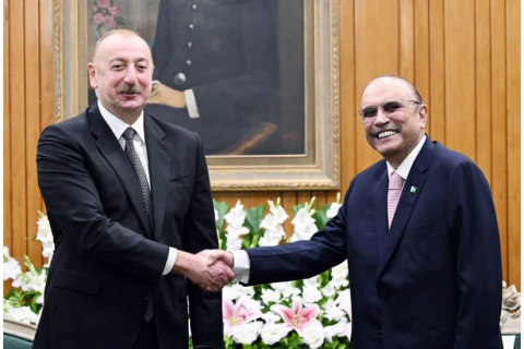 Pakistan Prezidenti İlham Əliyevi Zəfər Günü münasibətilə təbrik edib