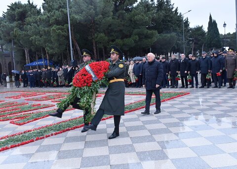 Sumqayıtda 20 Yanvar faciəsinin 36-cı ildönümü ilə əlaqədar anım mərasimi keçirilib