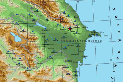 Şamaxıda zəlzələ olub