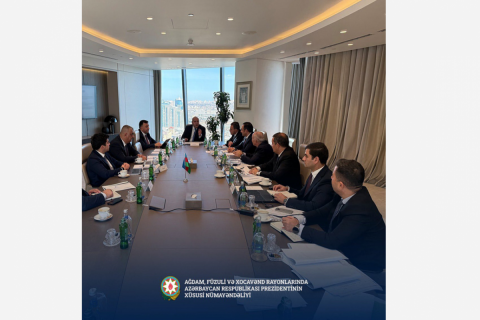 Ağdam, Füzuli və Xocavənd rayonlarında Bərpa, Tikinti və İdarəetmə Xidmətinin hədəfləri müzakirə olunub