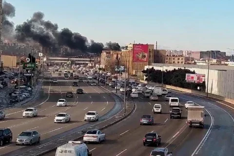 Dərnəgüldə obyekt yanır, polis əraziyə cəlb olunub -