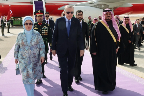 Ərdoğan Səudiyyə Ərəbistanında səfərdədir