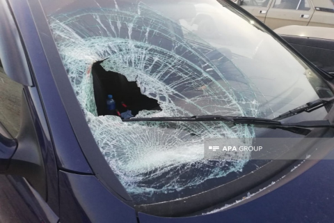 Gəncədə qəza olub -