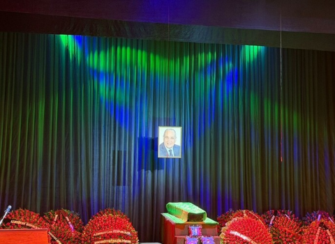 Xalq artisti Rasim Balayevlə vida mərasimi keçirilir