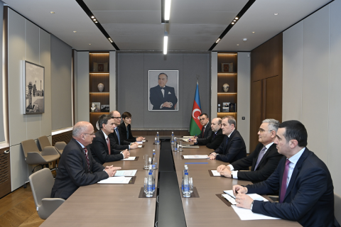 Ceyhun Bayramov İsveçrə dövlət katibinin müavinini qəbul edib